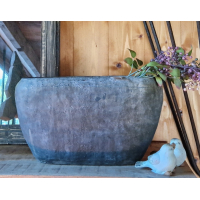 Grote vaas ondiepe pot