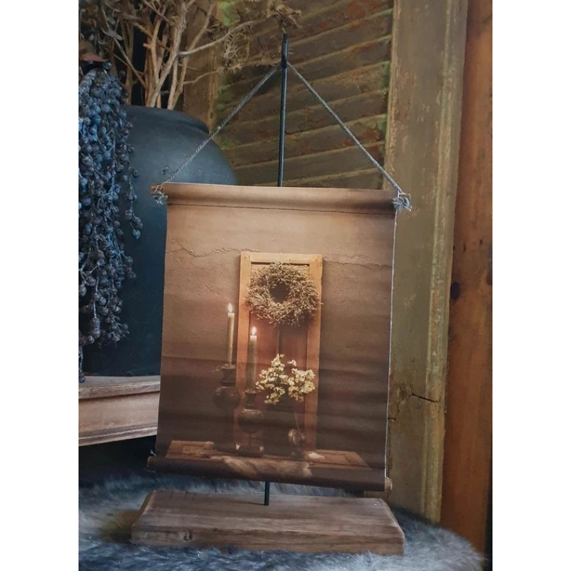 Canvas stilleven met statief