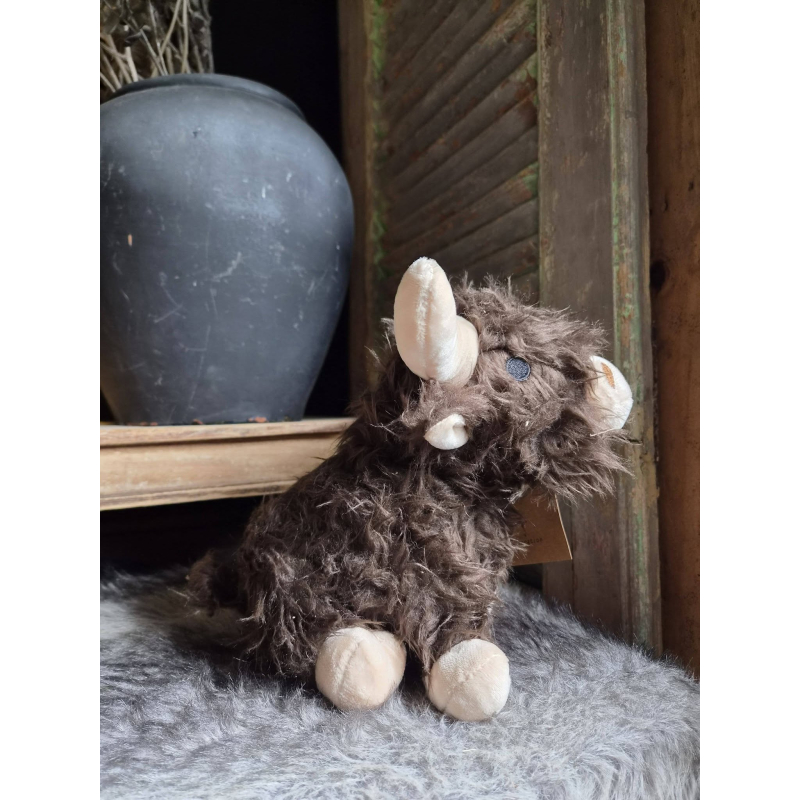 Deurstopper hooglander bruin