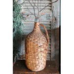 Mooie fles met bekleding