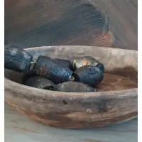 Handgemaakte Houten Schaal | Uniek & Duurzaam Decoratiestuk