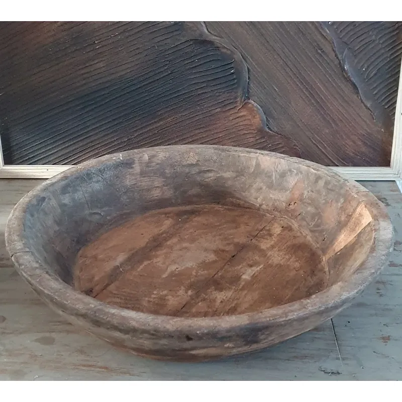 Handgemaakte Houten Schaal | Uniek & Duurzaam Decoratiestuk