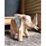 Houtsnijwerk olifant