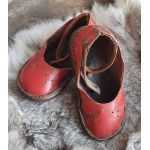 Vintage rode kinderschoentjes