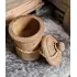 Handgemaakte houten pot 2