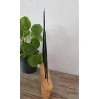 Zeilboot van hout en metaal