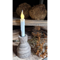 LED kaarsen in zwart of wit