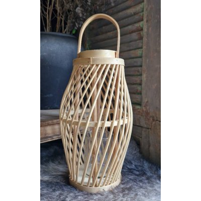 Houten windlicht
