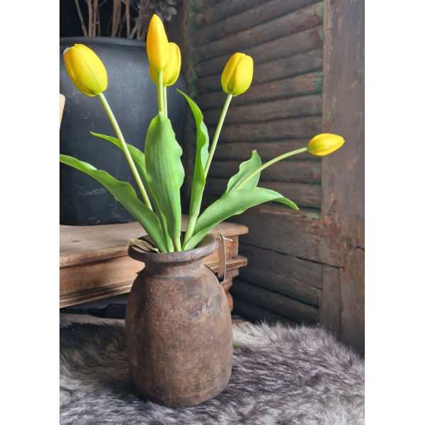 Bos gele tulpen