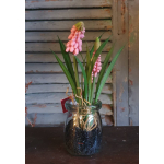 Kunstbloemen, roze druifjes