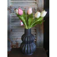 Tulpen 7 stuks roze/wit