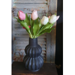 Tulpen 7 stuks roze/wit