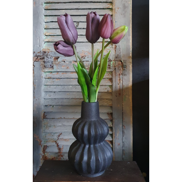 Bos lange tulpen paars
