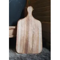 Houten deco bordje