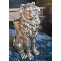 Gouden kandelaar leeuw