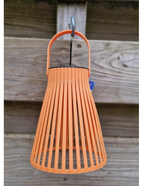 Oranje Solar LED lampje Oranje Solar LED lampje