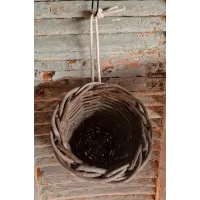Hangmandje met touw