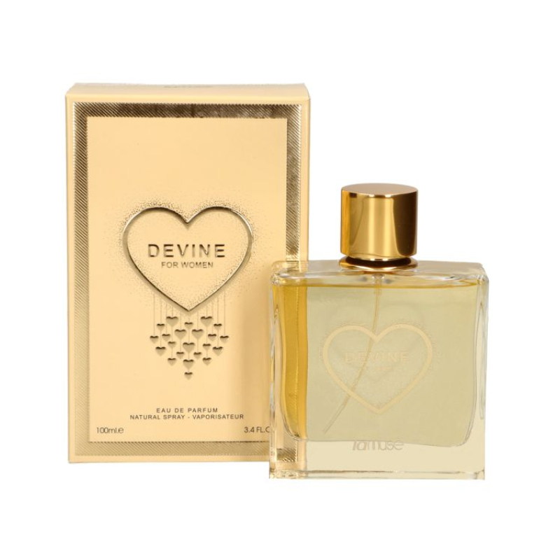 LaMusê by Lattafa Eau de Parfum Devine for Women 100ml, Dupe Divine JP Gaultier	