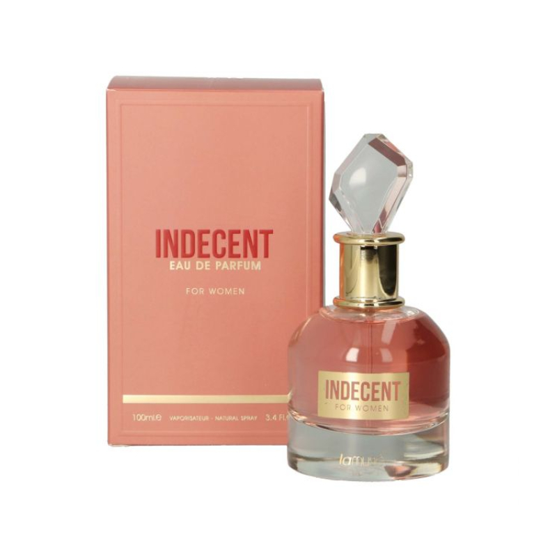 LaMusê by Lattafa Eau de Parfum Spray Dames Indecent 100ml, Dupe Scandal JP Gaultier