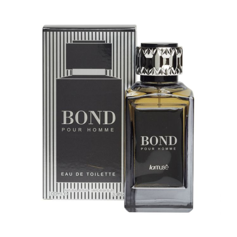 LaMusê by Lattafa Eau de Toilette Spray Heren Bond Pour Homme 100ml, Dupe Bottled Hugo Boss