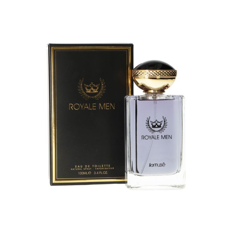 LaMusê by Lattafa Eau de Toilette Spray Royale Men 100ml, Dupe Scandal Jean Paul Gaultier 