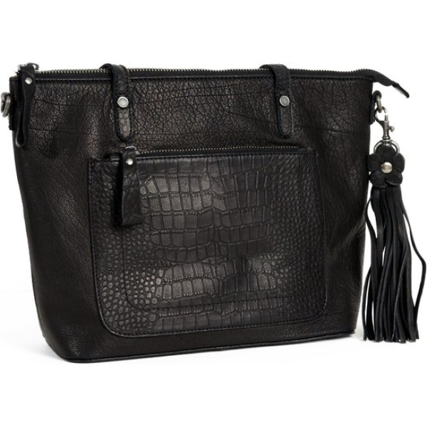 Bag2Bag Handtas/Schoudertas Evora Zwart