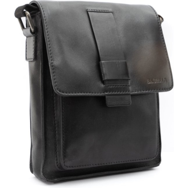 Bag2Bag Leren Schoudertas Kodiak Black