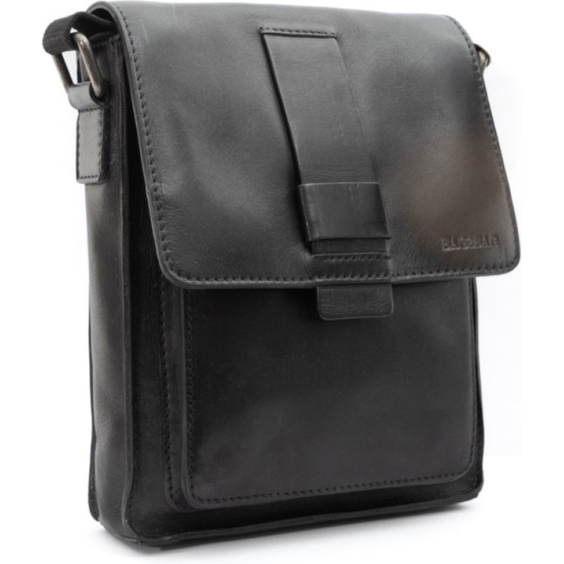 Bag2Bag Leren Schoudertas Kodiak Black