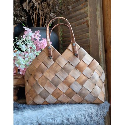 Handgemaakte decoratie tas, maat M