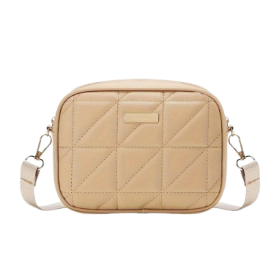 Tasje beige met mooie strap