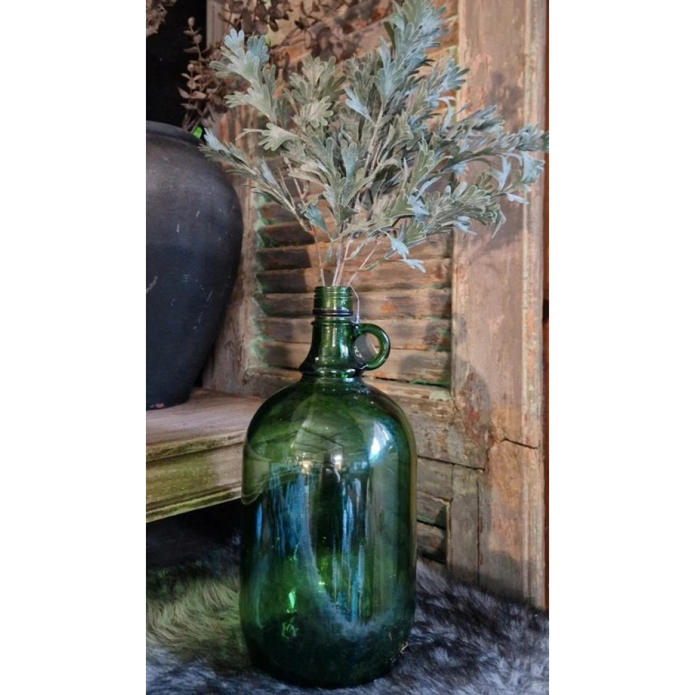 Vintage groene fles