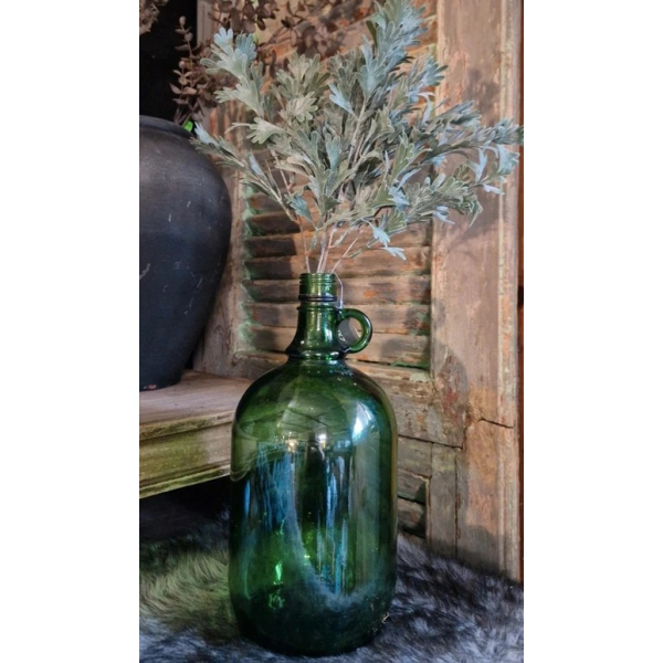 Vintage groene fles