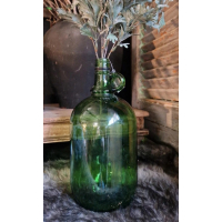 Vintage groene fles