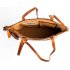Bag2Bag leren tas, model Evora Porto Cognac